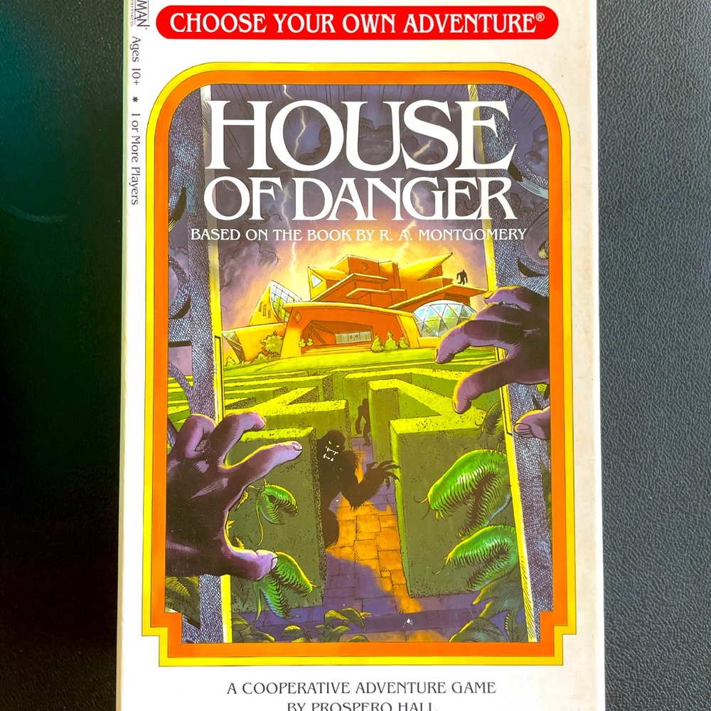 BRAND NEW: House of Danger board game